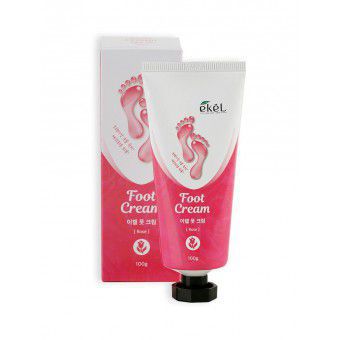 Ekel Foot Cream Rose - Успокаивающий крем для ног с экстрактом розы