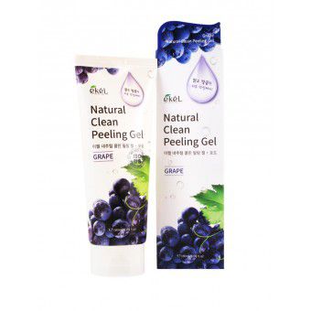 Ekel Grape Natural Clean Peeling Gel - Пилинг-скатка с экстрактом винограда