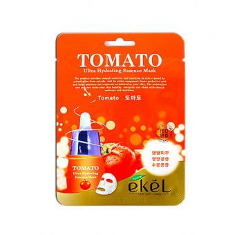 Ekel Tomato Ultra Hydrating Essence Mask - Тканевая маска с экстрактом томата