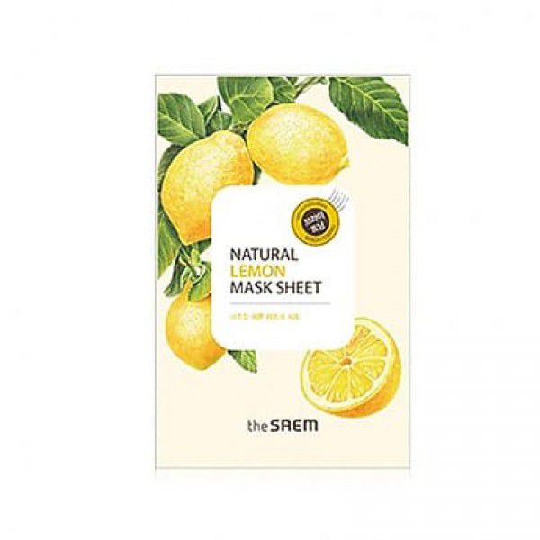 Natural Lemon Mask Sheet - Маска для проблемной кожи