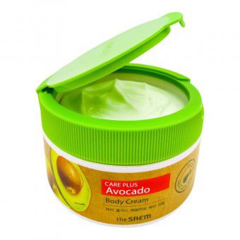 The Saem Care Plus Avocado Body Cream - Крем для интенсивного питания кожи тела с экстрактом авокадо