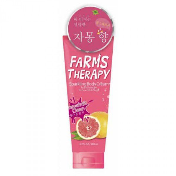 Farms Therapy Sparkling Body Cream (Grapefruit Clean) - Крем