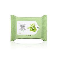 Healing Tea Garden Green Tea Cleansing Tissue-20 - Салфетки очищающие