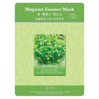 Mijin Mugwort Essence Mask - Маска противовоспалительная