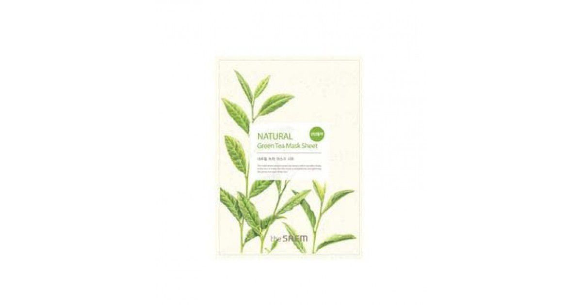 Saem natural. The Saem тканевая маска natural Green Tea. The Saem Green Tea маска. The Saem natural Green Tea Mask Sheet 21 мл маска тканевая с экстрактом зеленого чая. The Saem тканевая маска natural Tea Tree.