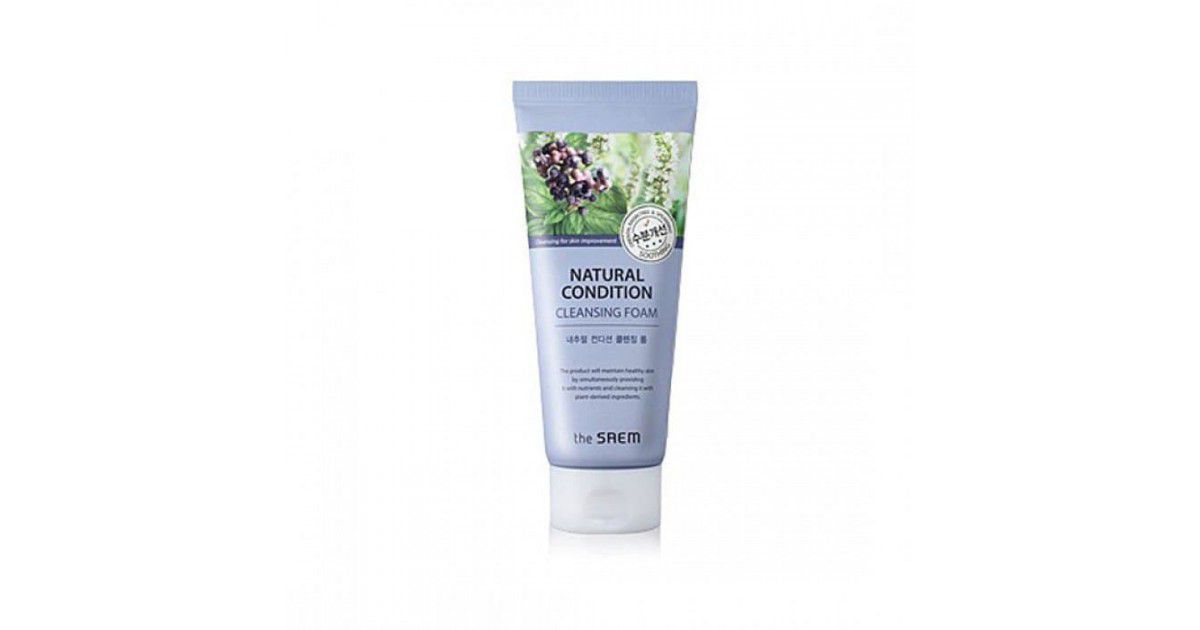 Natural condition. The Saem, пенка для умывания 150ml. См natural condition пенка для умывания natural condition Cleansing Foam [creamy Whip]. См natural condition пенка natural condition Cleansing Foam [weak acid]. The Saem natural Daily Cleansing Foam.