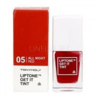 TonyMoly Lip Tone Get It Tint 05 All Night - Тинт для губ легкий увлажняющий