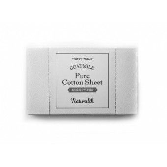 TonyMoly (Promo) Naturalth Goat Milk Pure Cotton Sheet - Ватные диски
