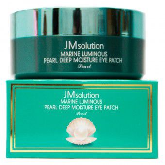 JM Solution Marine Luminous Pearl Eye Patch - Патчи с морскими минералами и жемчугом