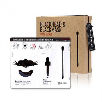 Wish Formula Blackhead & Blackmask Home Spa Kit - Очищающий комплекс против черных точек
