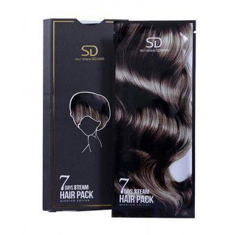 SD Hair 7 Days Steam Hair Pack - Маска-шапочка для термообертывания, интенсивное восстановление  и уход за волосами
