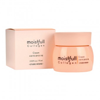 Etude House Moistfull Collagen Cream - Увлажняющий крем с коллагеном