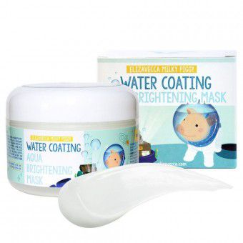 Elizavecca Water Coating Aqua Brightening Mask - Маска ночная увлажняющая