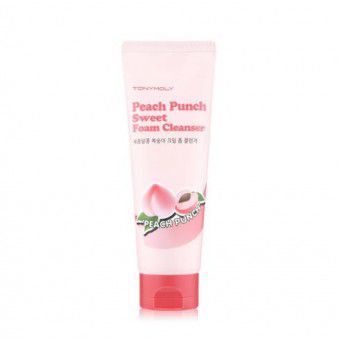 TonyMoly Peach Punch Sweet Foam Cleanser - Пенка для умывания персиковая