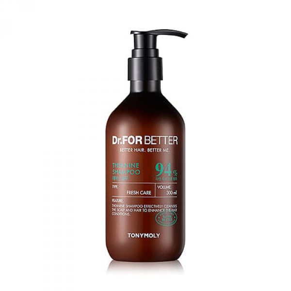 Dr. For Better Theanine Shampoo - Охлаждающий шампунь с теан
