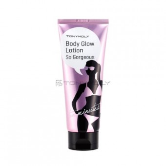 TonyMoly Tan Minutes Body Glow Lotion So Gorgeous - Лосьон-хайлайтер для тела розовый