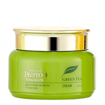 Deoproce Premium Green Tea Total Solution Cream - Крем c экстрактом зеленого чая