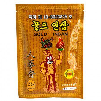 Gold Insam Greenon Red Ginseng Plast - Пластырь с золотым женьшенем