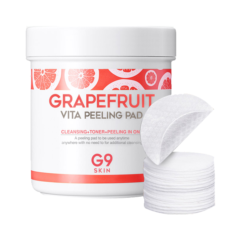Снятие макияжа G9Skin Grapefruit Vita Peeling Pad - Ватные диски для пилинга