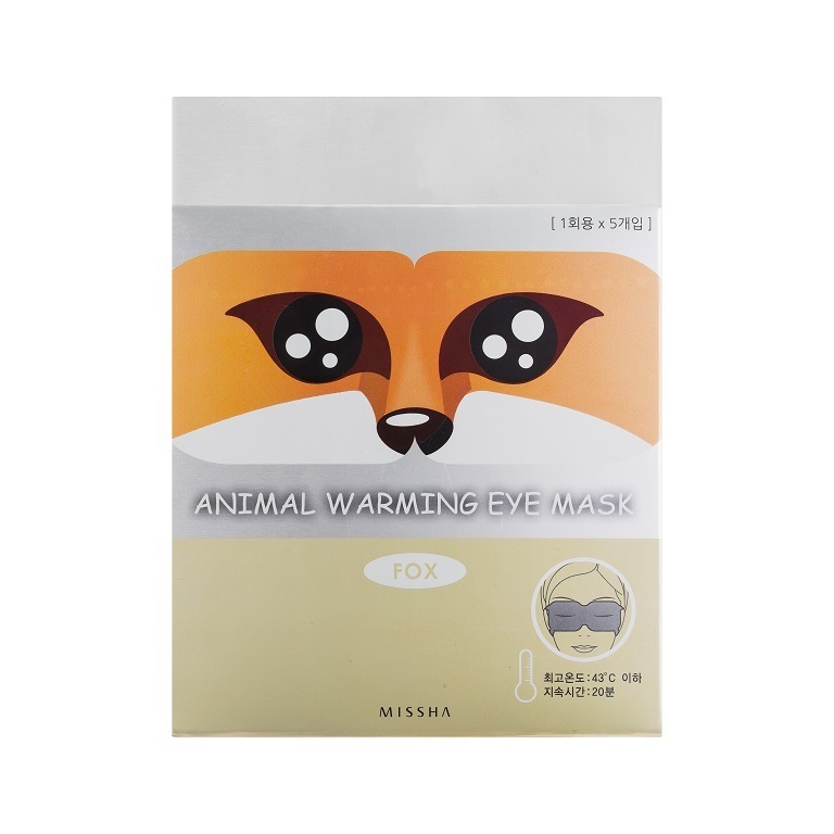 Animal Warming Eye Mask_Fox (Chamomile Fragrance) - Маска дл