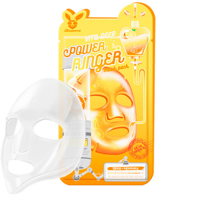 Vita Deep Power Ringer Mask Pack - Витаминизированная тканевая маска для повышения упругости лица