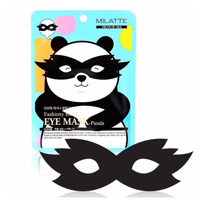 Fashiony Black Eye Mask-Panda - Маска от морщин и темных кру