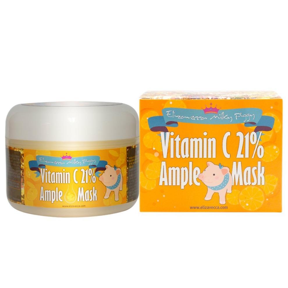 Vitamin C 21% Ample Mask -  Маска для лица с витамином С разогревающая