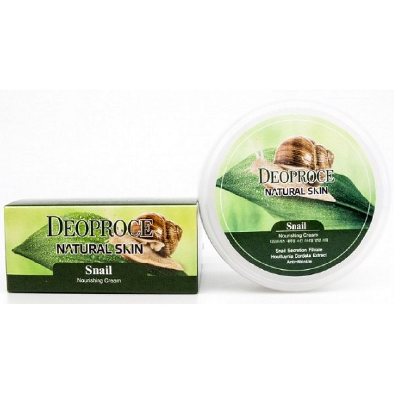 Natural Skin Snail Nourishing Cream - Крем для лица и тела с