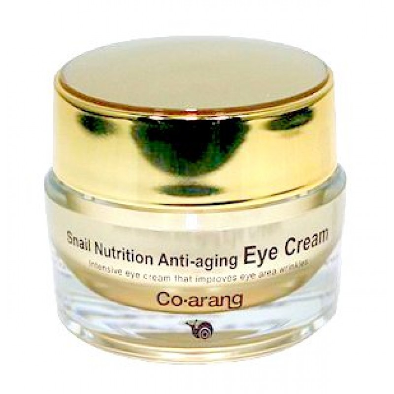 Snail Nutrition Anti-aging eye cream - Антивозрастной крем для кожи вокруг глаз с экстрактом слизи улитки