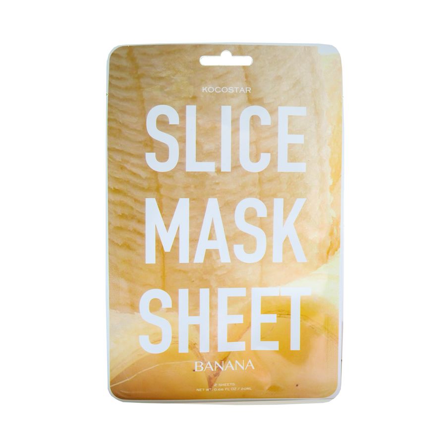 Slice mask sheet (banana) - Тканевые маски-слайсы с экстракт