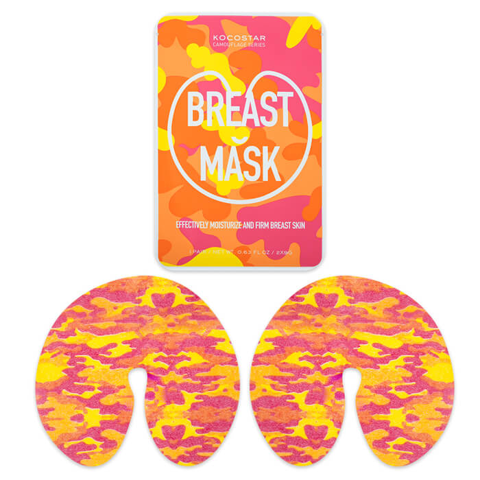 Дополнительный уход Camouflage Breast Mask - Маска для придания упругости и эластичности груди