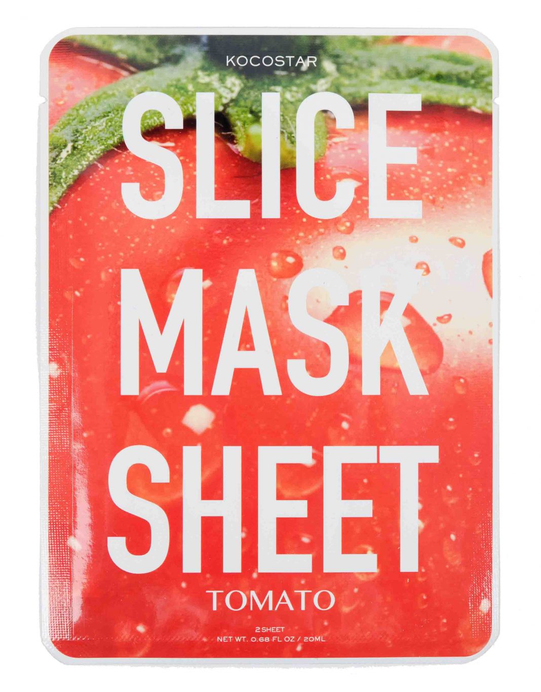 Slice mask sheet (tomato) - Тканевые маски-слайсы с экстракт
