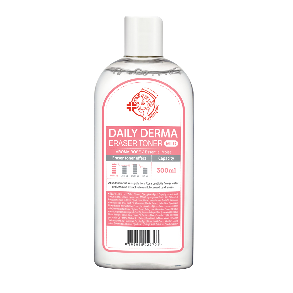 Daily Derma Eraser Toner Mild (Aroma Rose) - Тоник очищающий