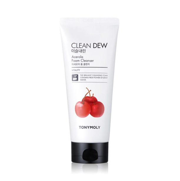 Clean Dew Acerola Foam Cleanser - Тонизирующая пенка для умы