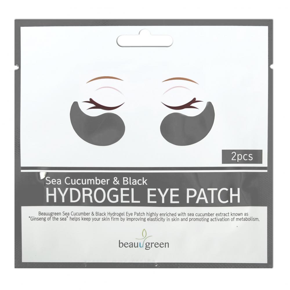   MyKoreaShop Sea Cucumber & Black Hydrogel Eye Patch (single) - Гидрогелевые патчи с экстрактом черного морского огурца