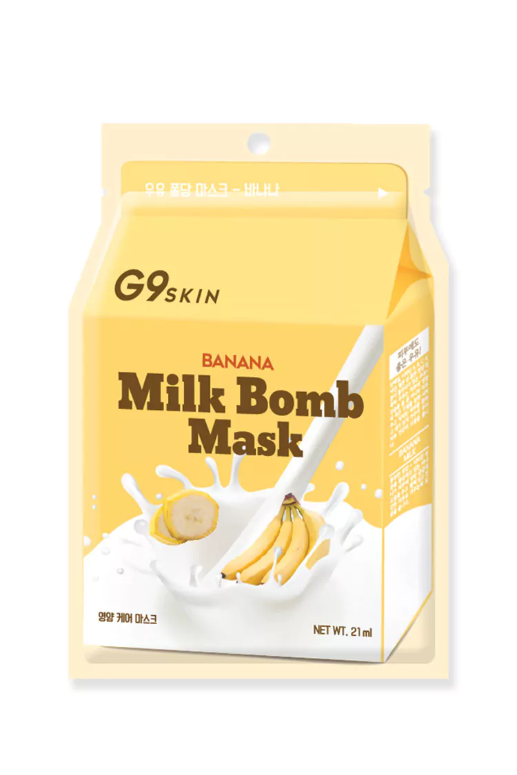G9Skin Milk Bomb Mask-Banana - Банановая маска для лица