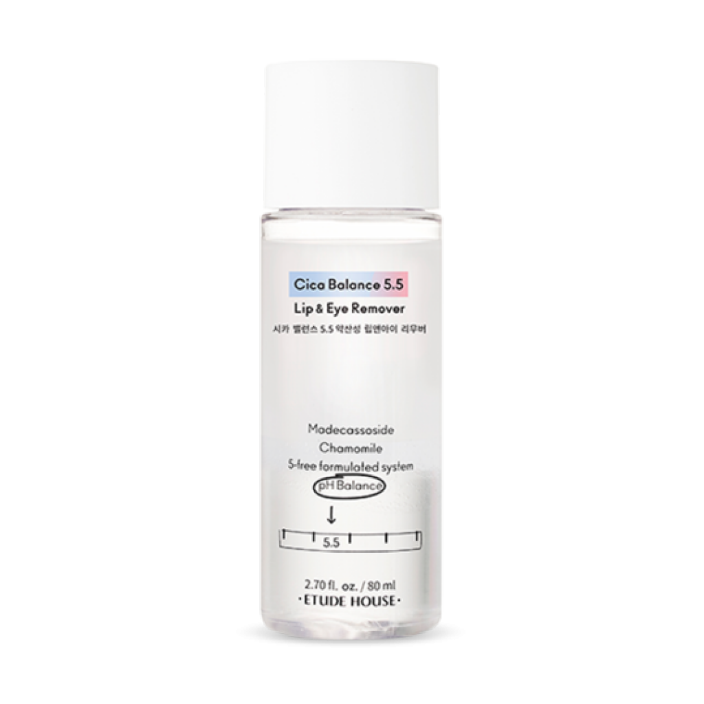 Cica Balance 5.5 Lip&Eye Remover - Двухфазное очищающее средство для снятия макияжа с глаз