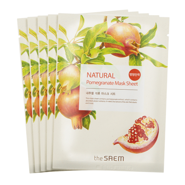 Natural Pomegranate Mask Sheet - Маска противовоспалительная