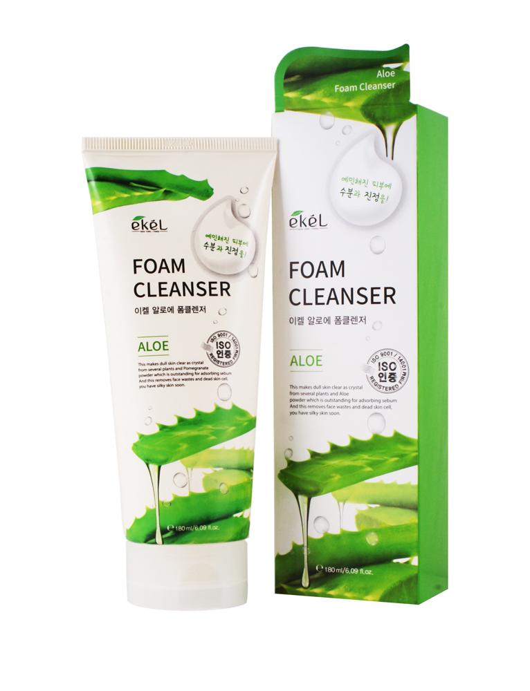   MyKoreaShop Aloe Foam Cleanser - Пенка для умывания с экстрактом алоэ