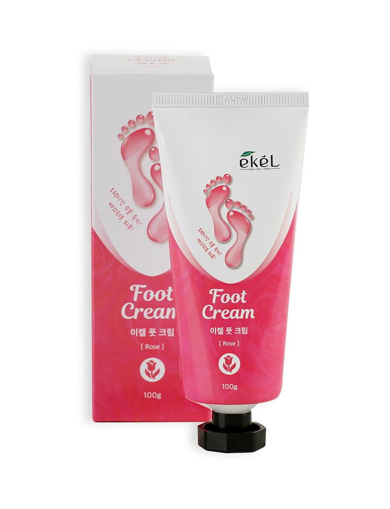 Foot Cream Rose - Успокаивающий крем для ног с экстрактом ро