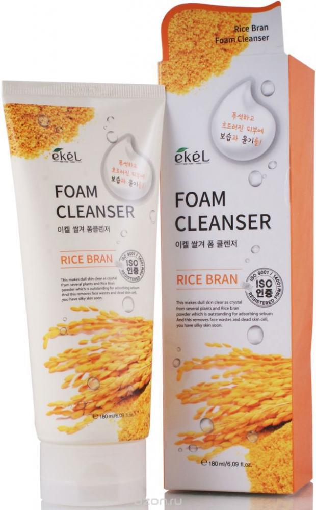 Rice Bran Foam Cleanser - Пенка для умывания с экстрактом коричневого риса