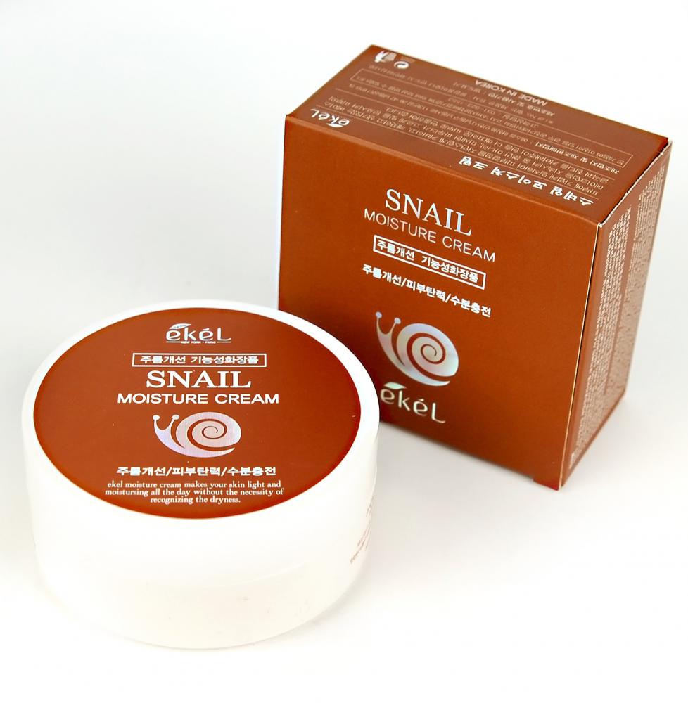 Snail Moisture Cream - Увлажняющий крем для лица с муцином улитки