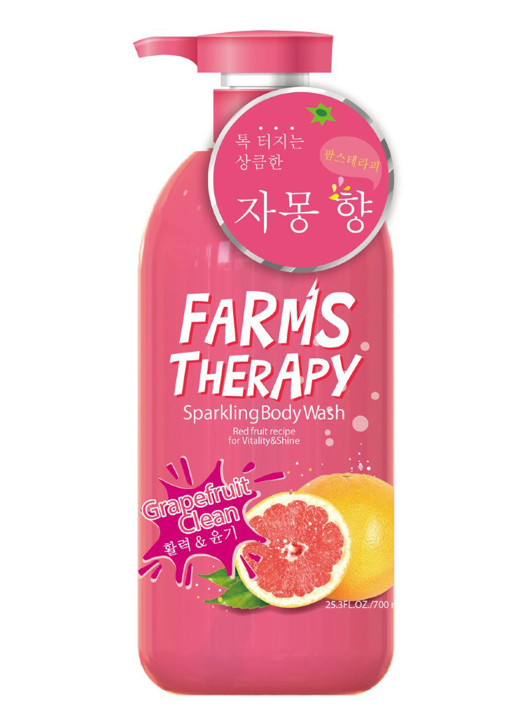 Farms Therapy (Grapefruit Clean) - Гель для душа «ГРЕЙПФРУТ»