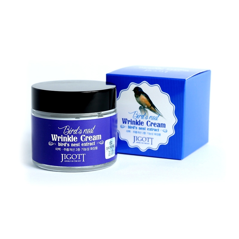 Jigott Bird’S Nest Wrinkle Cream - Антивозрастной крем с экс