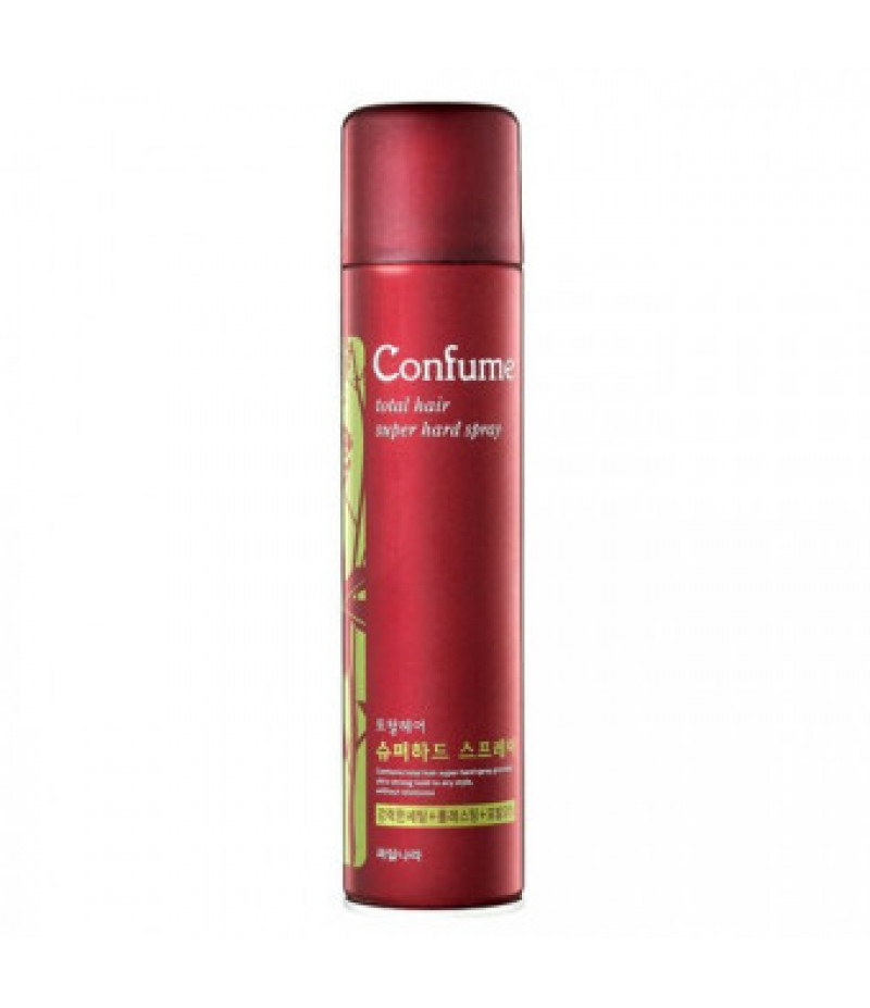 Укладочные средства Confume Total Hair Superhard Spray - Лак для волос сильной фиксации
