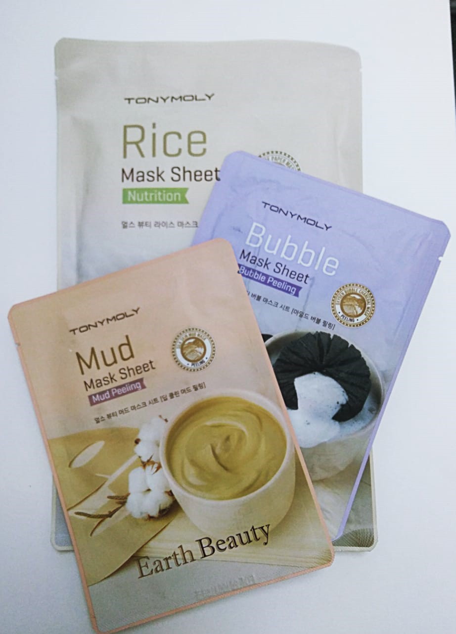 Mud Bubble Mask Set - Набор тканевых масок