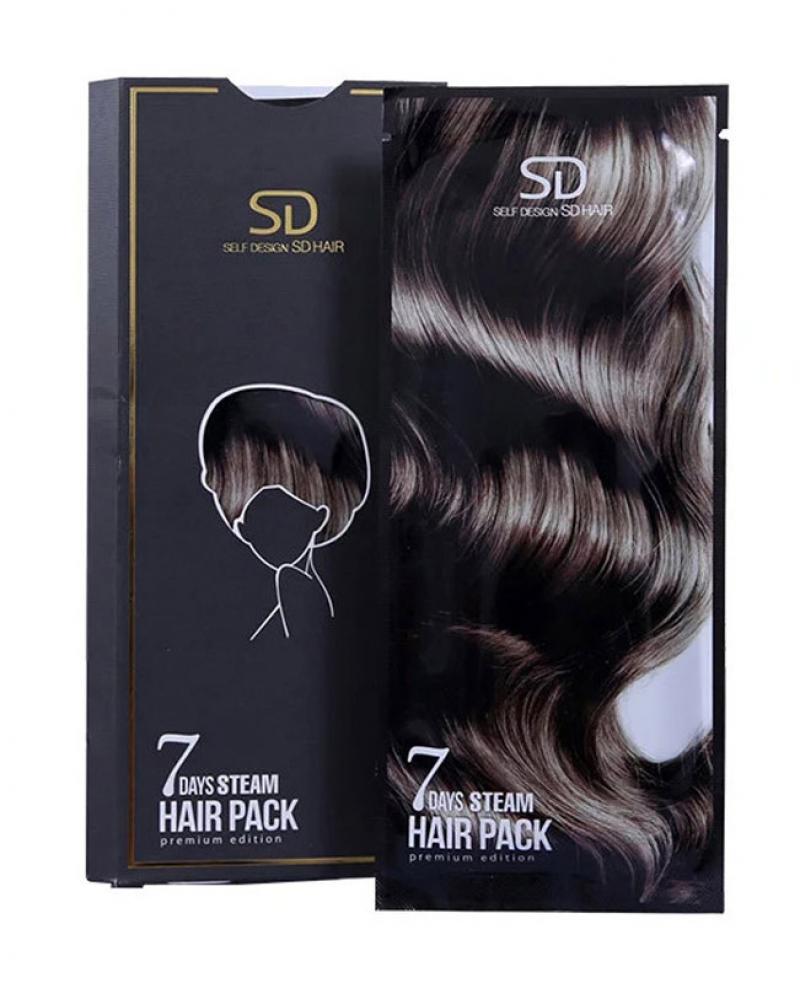 7 Days Steam Hair Pack - Маска-шапочка для термообертывания, интенсивное восстановление  и уход за волосами