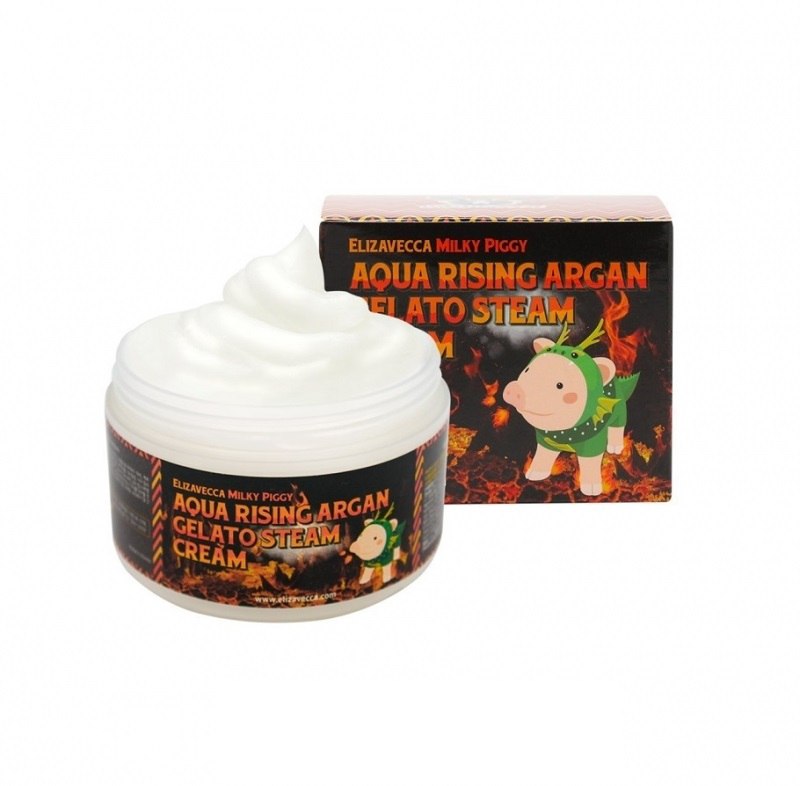 Aqua Rising Argan Gelato Steam Cream - Крем паровой увлажняю