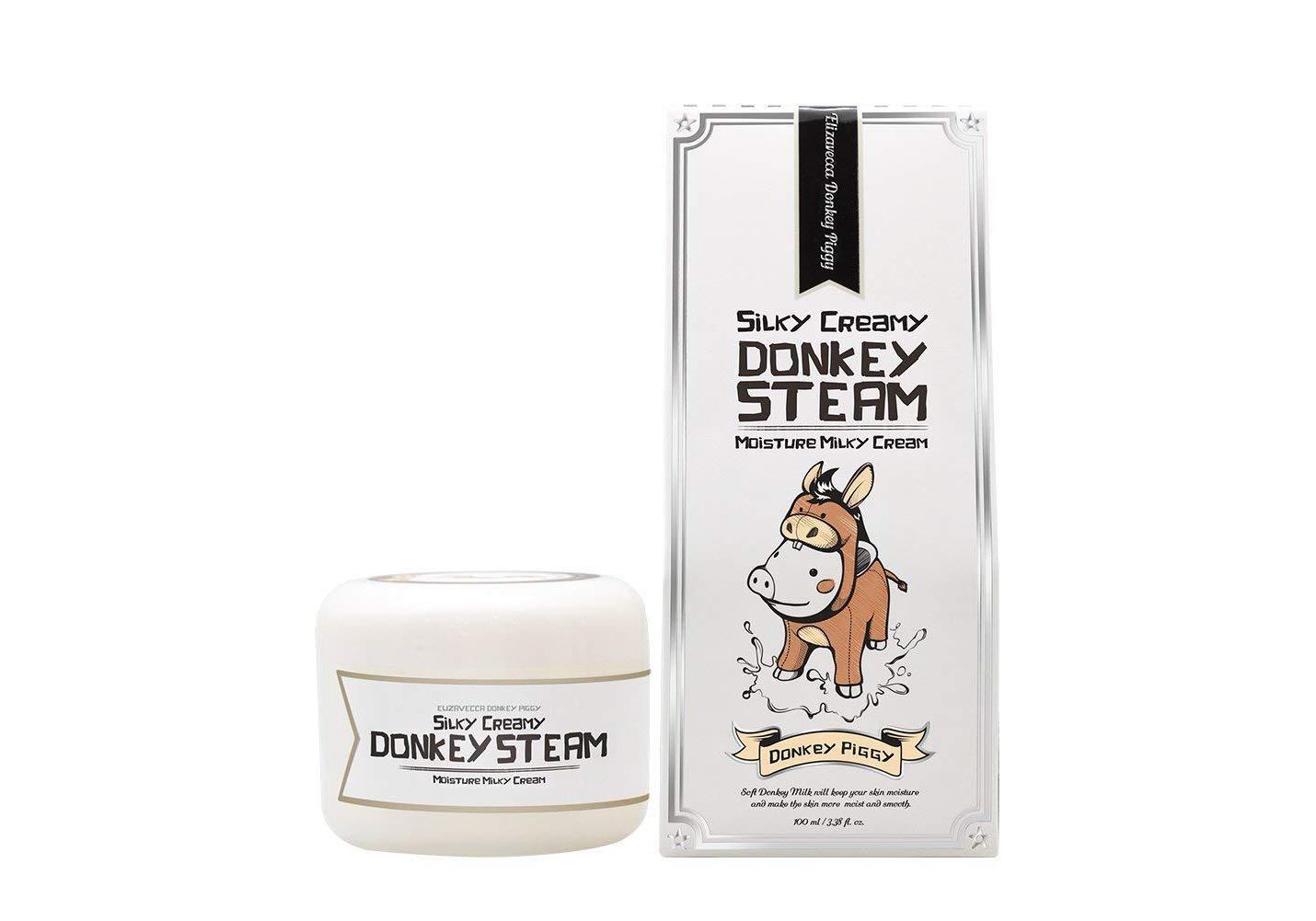 Silky Creamy Donkey Steam Moisture Milky Cream - Увлажняющий