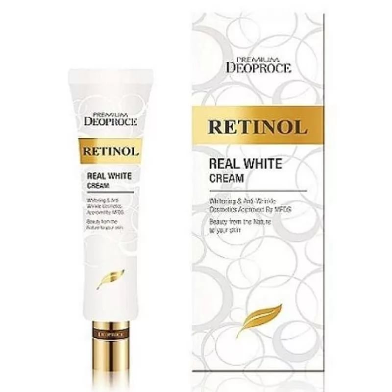 Premium Retinol Real White Cream - Крем с ретинолом для век и носогубных складок